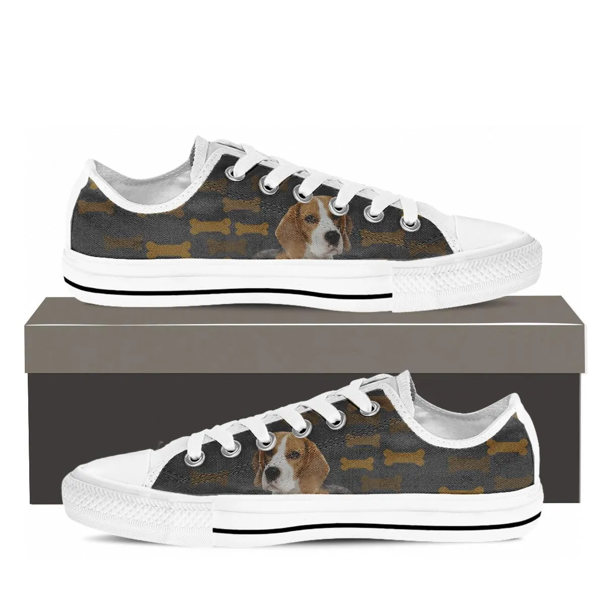 Beagle Canvas Shoes