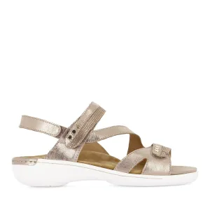 BEAUX W - PLATINO SCRATCH LEATHER