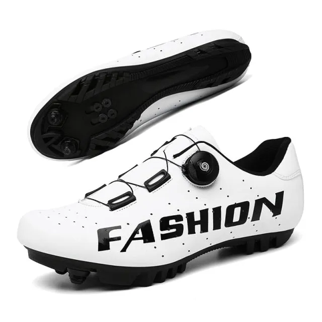 Cycling shoes road Men's sneakers Mountain bike Cleat flat shoes