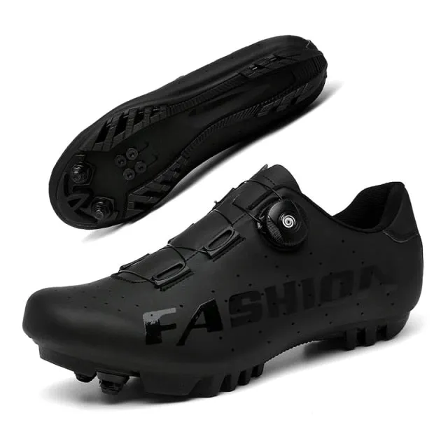 Cycling shoes road Men's sneakers Mountain bike Cleat flat shoes
