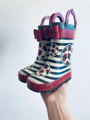 Ladybug Rain Boots // 7 Toddler