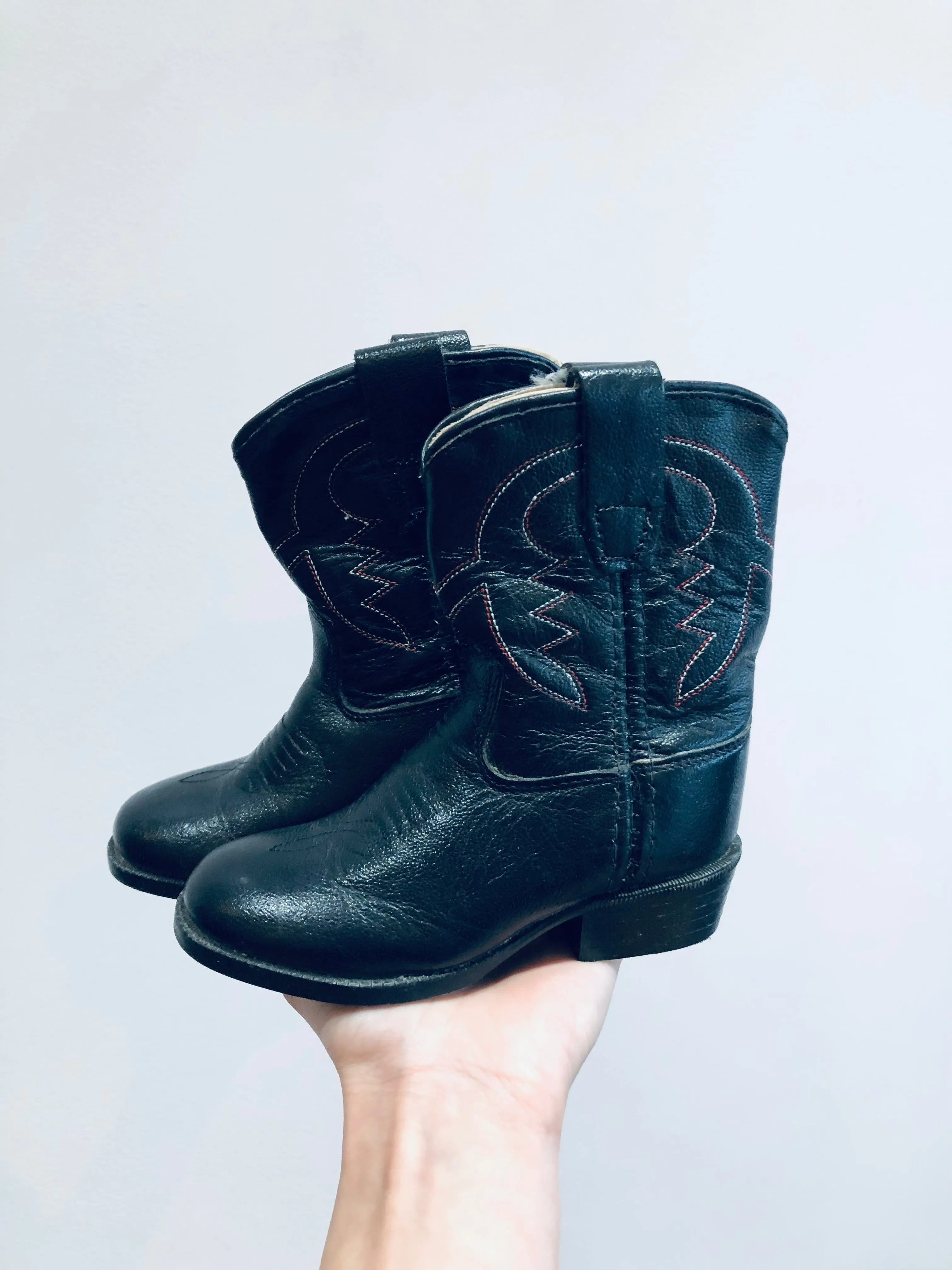 Leather Cowboy Boots // 6 Toddler