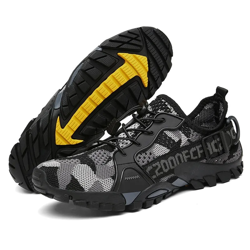 Men Women Trekking Hiking Shoes Summer Mesh