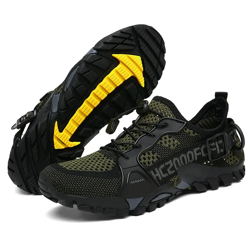 Men Women Trekking Hiking Shoes Summer Mesh