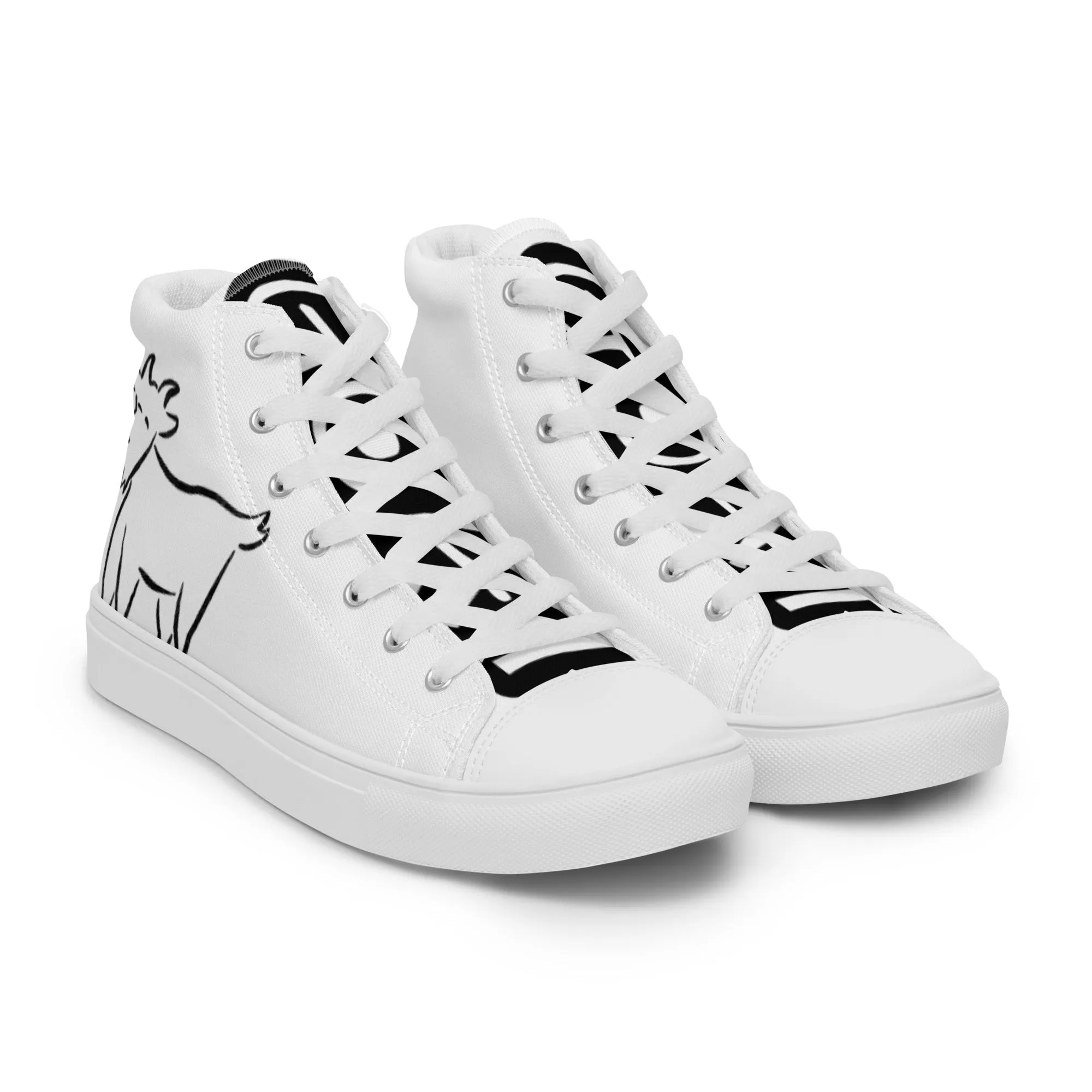 Men’s high top canvas shoes- Stylish & Comfortable