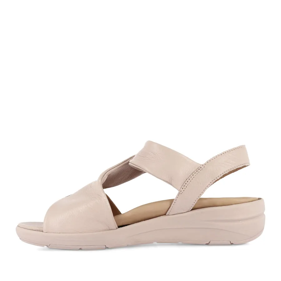 NAZLY 2 XW - NUDE LEATHER