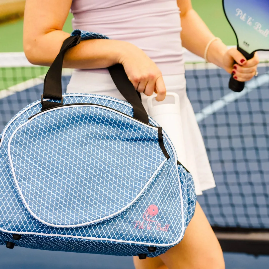 Pik'le'ball Women's Sport Tote - Classy Blue