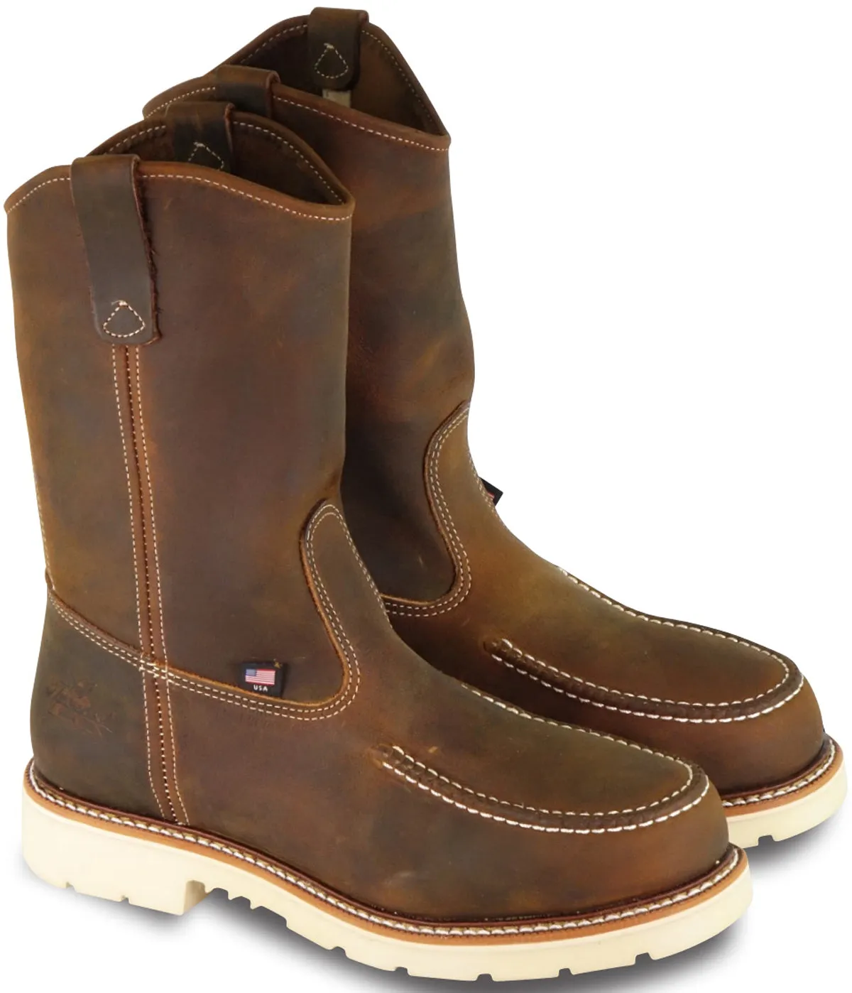 Thorogood 804-3311 Men's American Heritage 11" Wellington MAXWear Wedge™ Steel Safety Toe Work Boot