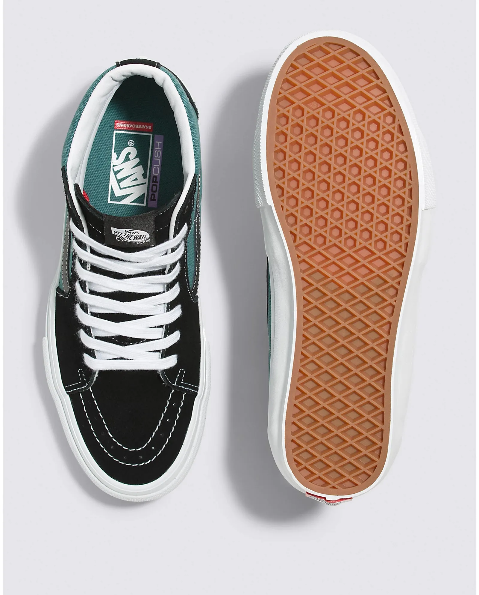 Vans Sk8-Hi Safari Black/Teal