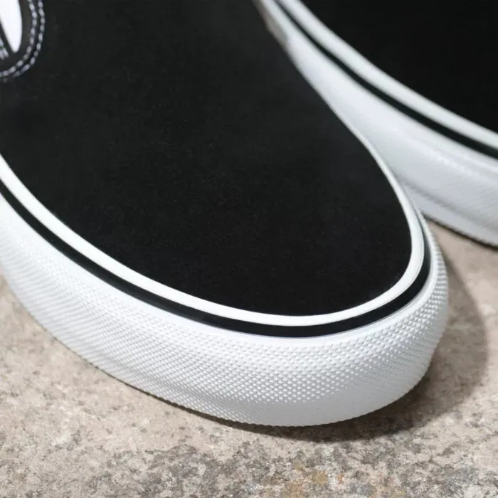 Vans Skate Slip-On Shoes Black White
