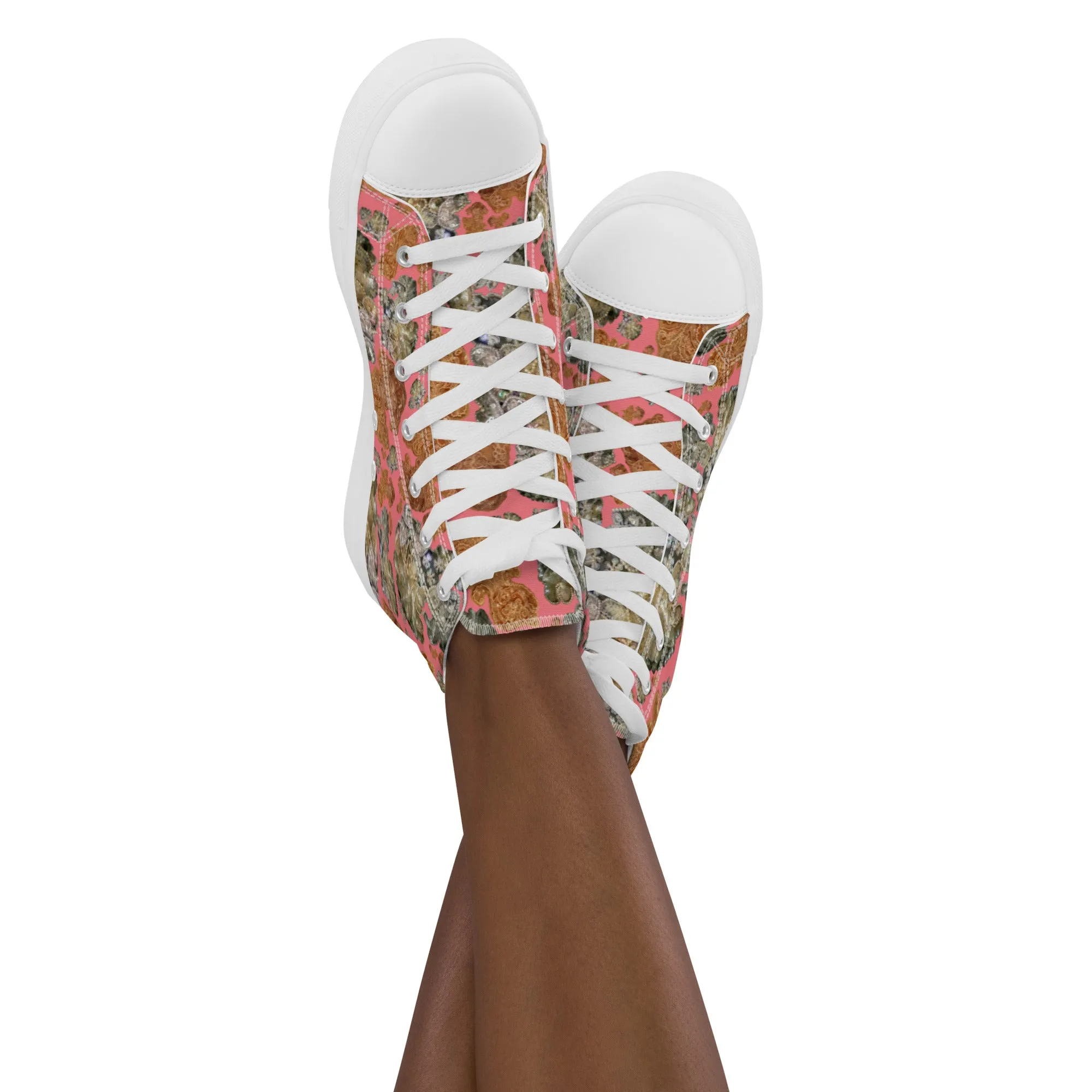 Women’s high top canvas shoes 'Rock Couture'
